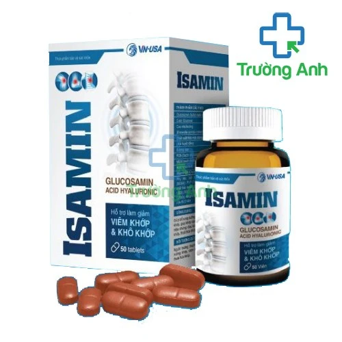 Isamin - Giúp bổ sung dưỡng chất cho khớp, làm trơn ổ khớp hiệu quả