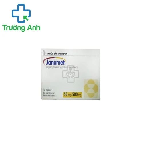 Janumet 50/500 mg - Thuốc điều trị bệnh đái tháo đường hiệu quả