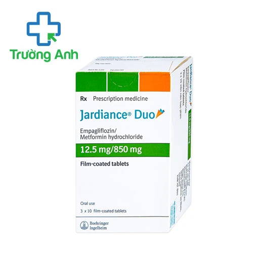 Jardiance Duo 12.5mg/850mg - Thuốc điều trị đái tháo đường tuýp 2 hiệu quả