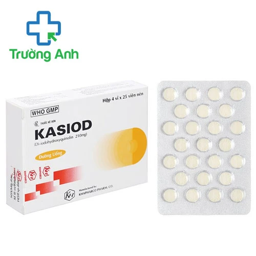 Kasiod - Thuốc điều trị bệnh lị, tiêu chảy hiệu quả