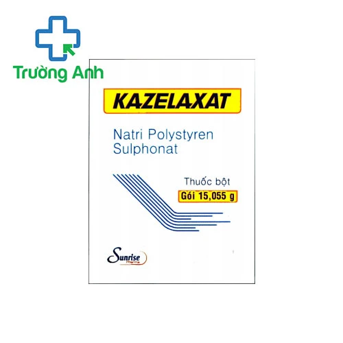 Kazelaxat - Thuốc điều trị chứng tăng kali máu của MEDISUN