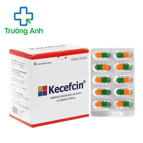 Kecefcin 500mg Phil Inter Pharma - Thuốc điều trị nhiễm khuẩn hiệu quả
