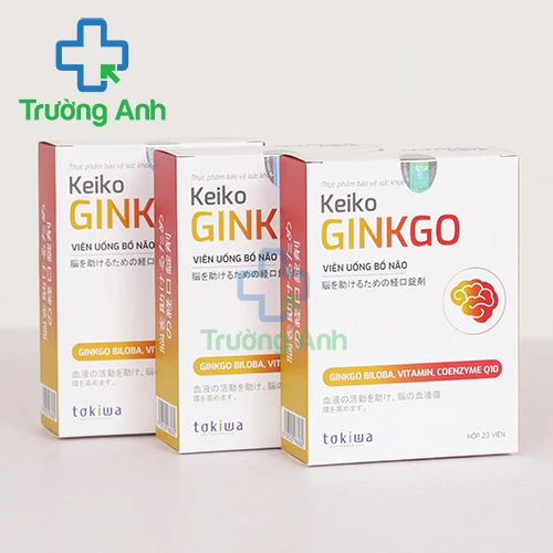 Keiko ginkgo - Hỗ trợ tăng cường tuần hoàn não hiệu quả