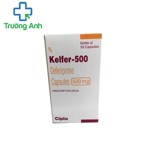 Kelfer 500mg - Thuốc điều trị nhiễm hemosiderin khi truyền máu hiệu quả
