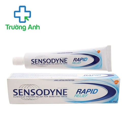 Kem đánh răng Sensodyne Rapid Relief 100g