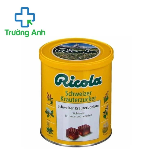 Kẹo ngậm ho thảo dược Ricola 250g - Giúp làm dịu cơn ho, giảm đau họng hiệu quả