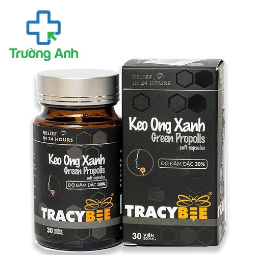 Keo ong xanh Tracybee Brazil (viên) - Phòng bệnh đường hô hấp hiệu quả