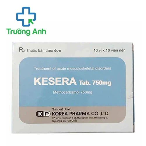 Kesera Tab. 750 mg - Thuốc điều trị giảm đau xương khớp hiệu quả của Hàn Quốc