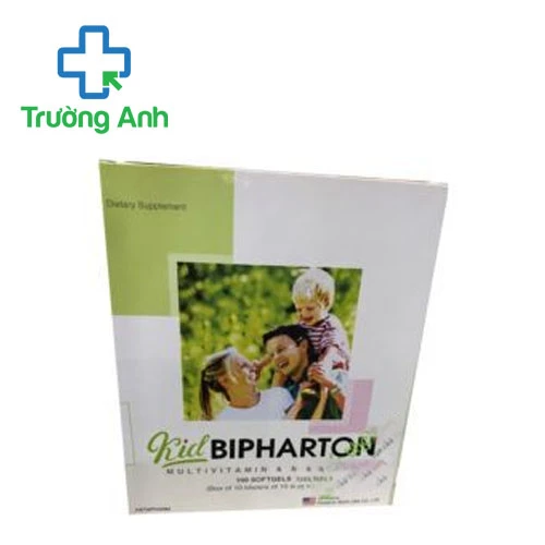 Kid Bipharton trắng Hataphar (100 viên) - Hỗ trợ bổ sung vitamin và khoáng chất