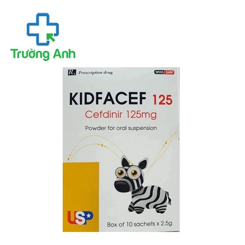 Kidfacef 125 US Pharma USA - Thuốc điều trị nhiễm khuẩn hiệu quả