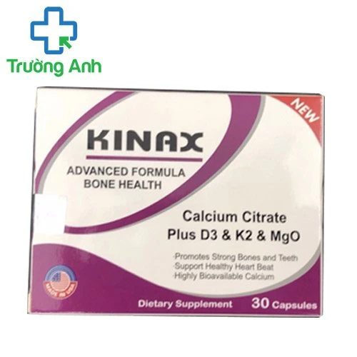 Kinax - Giúp bổ sung canxi và vitamin hiệu quả của Mỹ