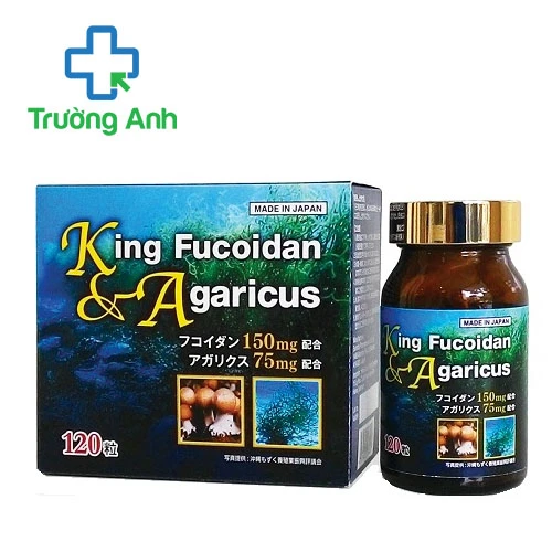 King Fucoidan & Agaricus Sankyo - Hỗ trợ điều trị ung thư hiệu quả