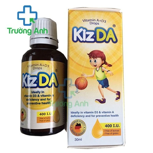 KIZDA - Giúp bổ sung vitamin D hiệu quả nhập khẩu tại Đức