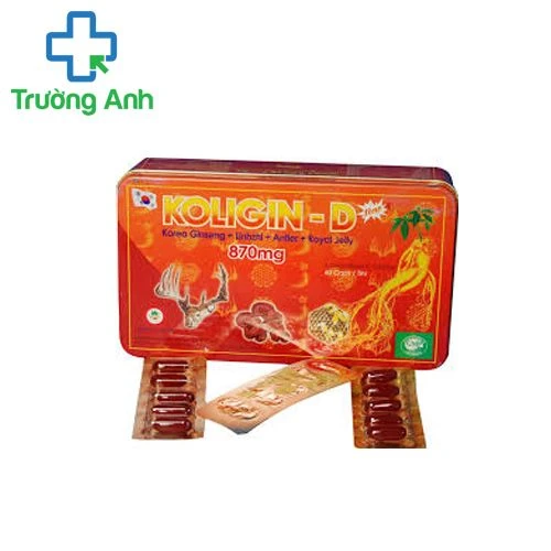 Koligin D 870mg - Giúp bồi bổ sức khỏe hiệu quả của Hàn Quốc