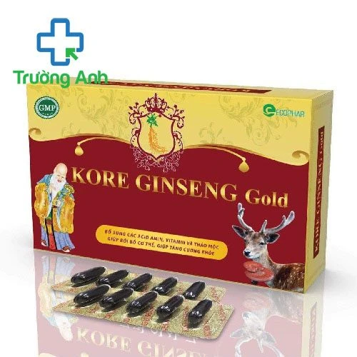 Kore Ginseng Gold - Giúp bổ sung các acid amin, vitamin của Ecophar