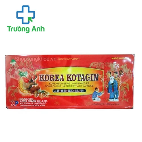 KoreaKotagin Kovis Pharm - Hỗ trợ bồi bổ nguyên khí, bồi bổ sức khỏe