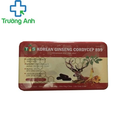 Korean Ginseng Cordycep 899 - Giúp tăng cường chức năng gan hiệu quả