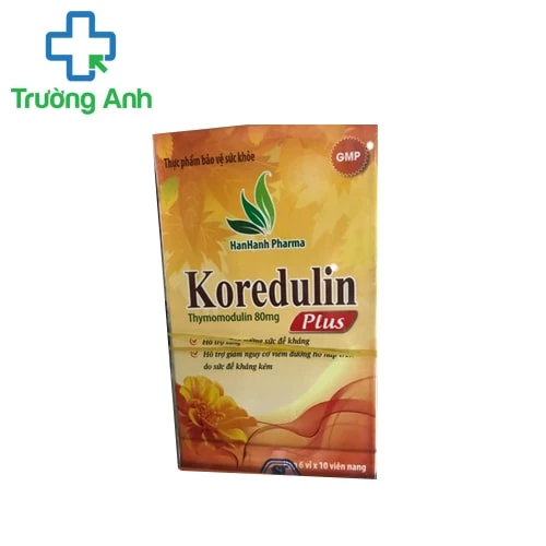 Koredulin plus - Giúp tăng cường sức đề kháng hiệu quả của Hanhanh Pharma