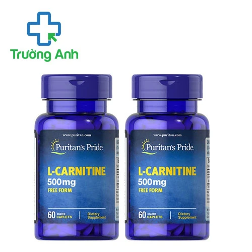L-Carnitine 500mg Puritan’s Pride (60 viên) - Hỗ trợ giảm cân hiệu quả