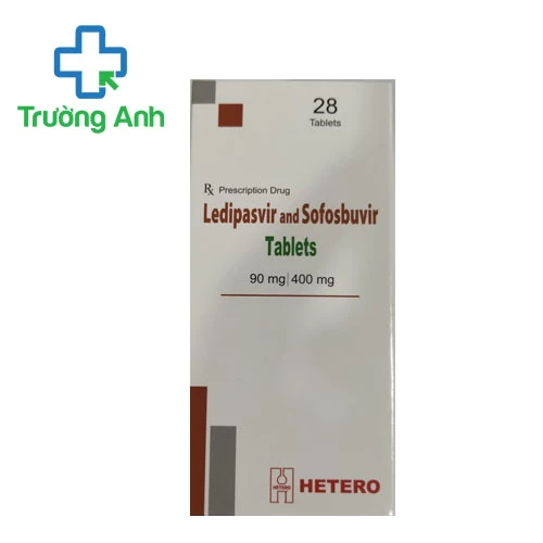 Ledipasvir and Sofosbuvir Hetero - Thuốc điều trị viêm gan C hiệu quả của Ấn Độ