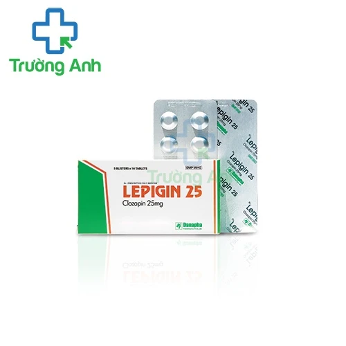 Lepigin 25 - Thuốc điều trị tâm thần phân liệt hiệu quả của Danapha