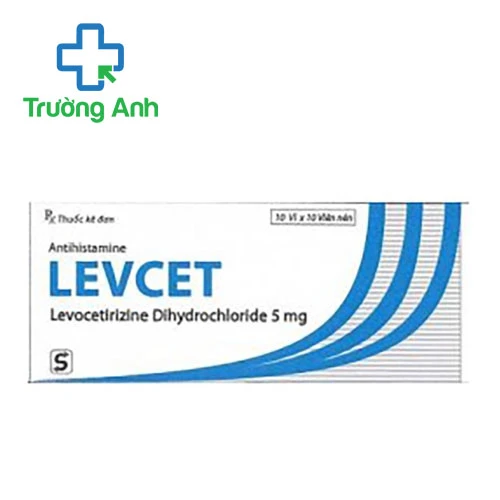 Levcet 5mg Synmedic - Thuốc điều trị dị ứng của Ấn Độ