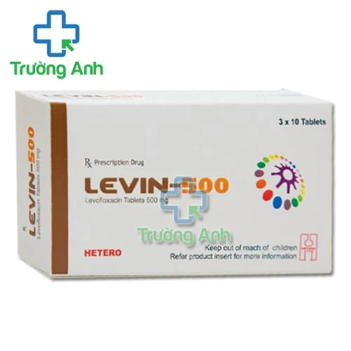 Levin 500mg Hetero - Thuốc điều trị nhiễm trùng hiệu quả