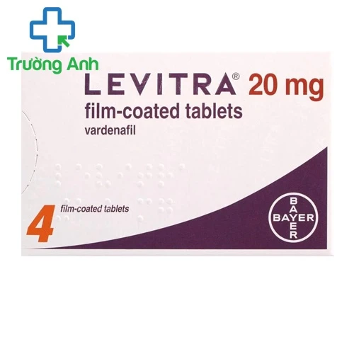 Levitra 10mg, 20mg - thuốc điều trị bệnh yếu sinh lý hiệu quả cao