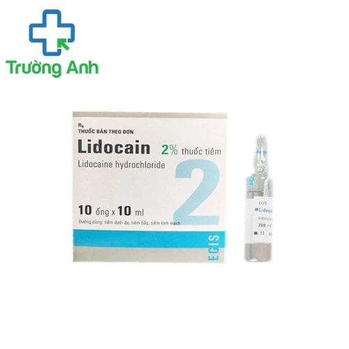 Lidocain 2% Egis - Thuốc gây tê tại chỗ hiệu quả