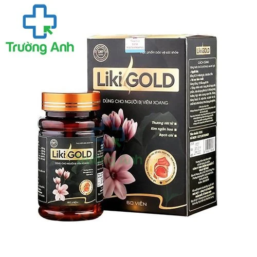 Liki Gold - Viên uống hỗ trợ điều trị viêm xoang hiệu quả