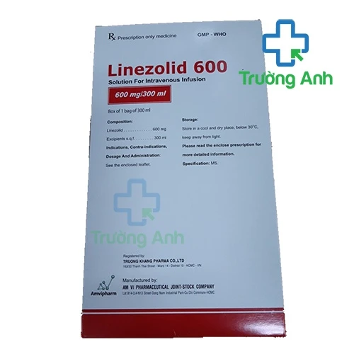 Linezolid 600 - Thuốc điều trị nhiễm khuẩn hiệu quả
