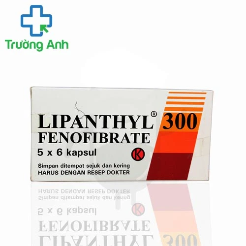 Lipanthyl 300mg - Thuốc điều trị mỡ máu hiệu quả của Pháp