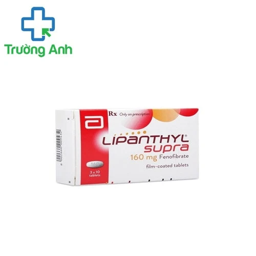 LIPANTHYL SUPRA 160MG - Thuốc điều trị tăng cholesterol trong máu hiệu quả