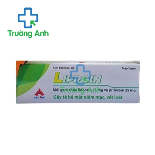 Liproin 5g CPC1HN - Kem bôi gây tê bề mặt da hiệu quả