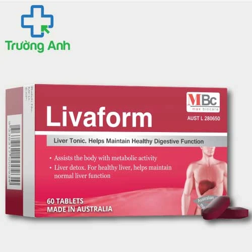 Livaform - Giúp giải độc gan hiệu quả của Úc