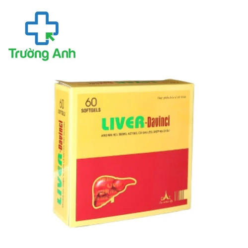 Liver-Davinci - Hỗ trợ giải độc gan, bảo vệ gan hiệu quả 