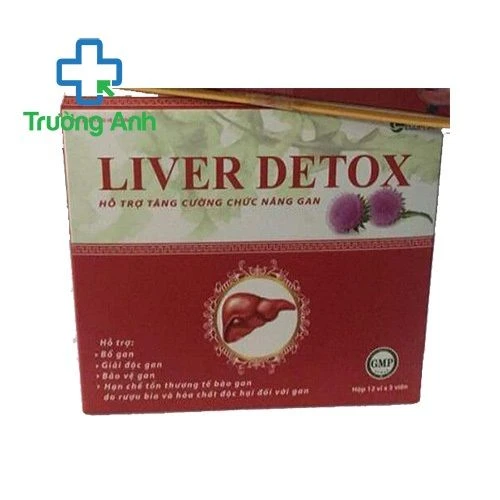 Liver detox Ecophar - Giúp bổ gan, bảo vệ gan hiệu quả