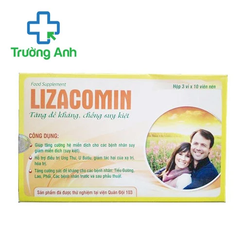 Lizacomin - Hỗ trợ tăng cường sức đề kháng hiệu quả