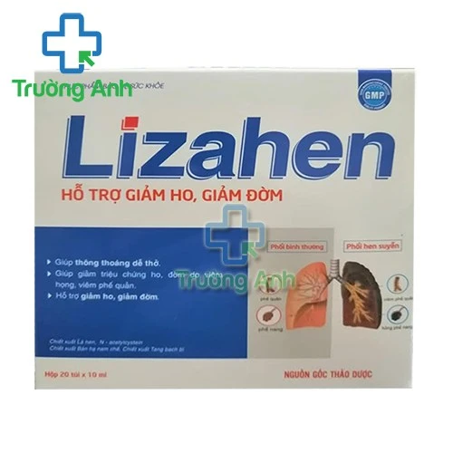 Lizahen - Giúp giảm ho, giảm đờm hiệu quả