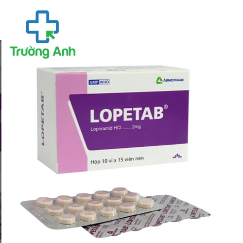 Lopetab - Thuốc điều trị tiêu chảy cấp hiệu quả của Agimexpharm