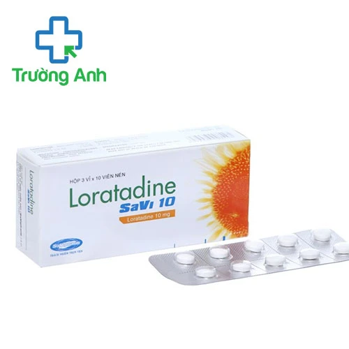 Loratadine SaVi 10 - Thuốc điều trị viêm mũi dị ứng hiệu quả