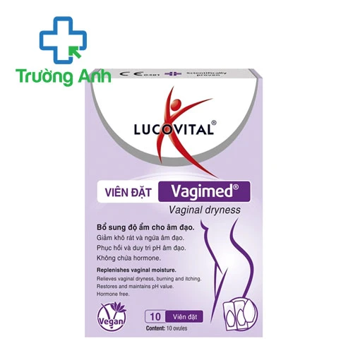 Lucovital Vagimed PK Benelux (6 viên) - Viên đặt hỗ trợ điều trị viêm nhiễm vùng kín  