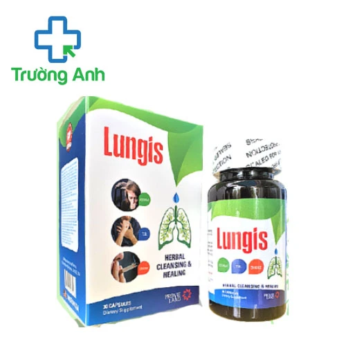 Lungis - Viên uống giải độc phổi hiệu quả của Mỹ