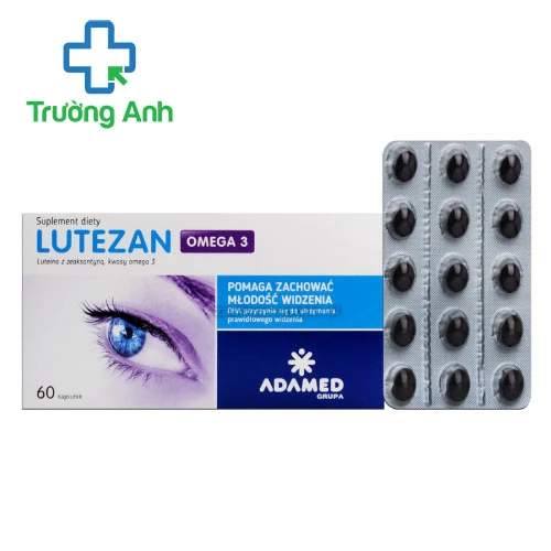 Lutezan Omega 3 Adamed - Hỗ trợ tăng cường thị lực mắt hiệu quả