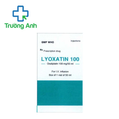 Lyoxatin 100mg/50ml Bidiphar - Thuốc điều trị ung thư đại trực tràng hiệu quả 