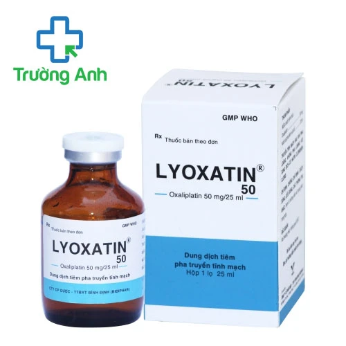 Lyoxatin 50mg/25ml Bidiphar - Thuốc điều trị ung thư đại trực tràng 