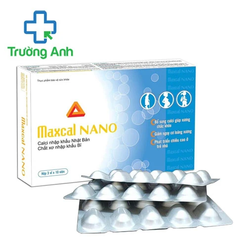 Maxcal Nano Fusi - Hỗ trợ bổ sung canxi cho xương chắc khỏe