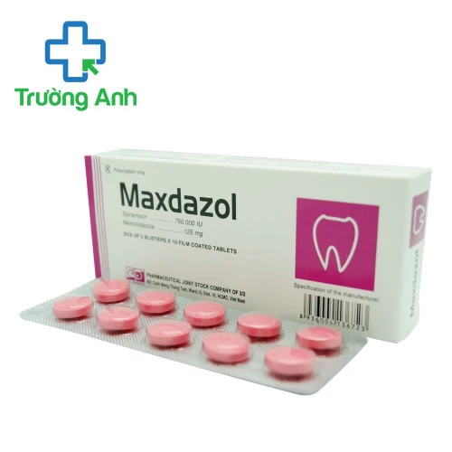 Maxdazol - Thuốc điều trị nhiễm trùng răng miệng hiệu quả