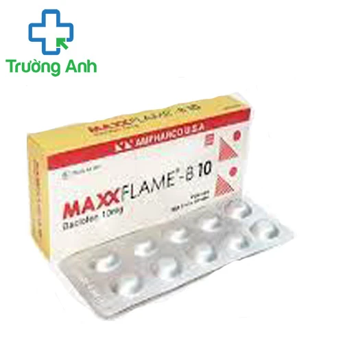 Maxxflame-B10 - Thuốc điều trị triệu chứng co cứng cơ hiệu quả của Ampharco USA