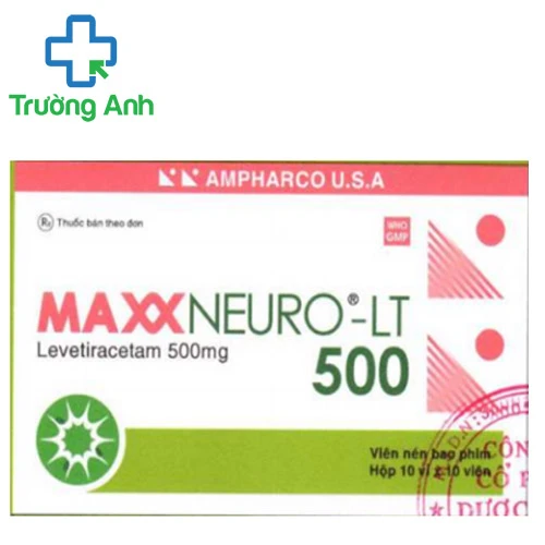 Maxxneuro - LT 500 - Thuốc điều trị động kinh và co giật hiệu quả của Ampharco USA